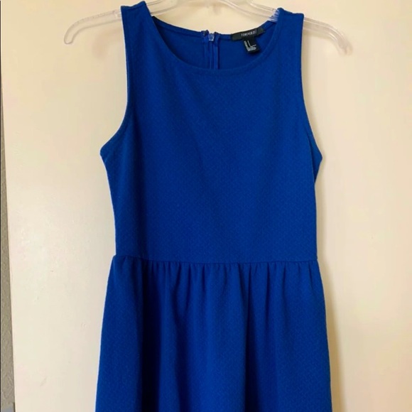 Small forever 21 blue dress - Picture 1 of 3